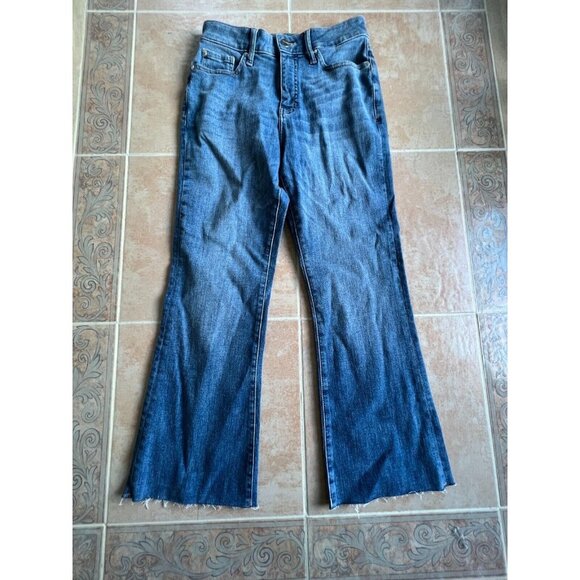 Warp + Weft jeans PSP  Palm Springs Crop Bootcut size 2/26 - Picture 3 of 12